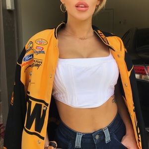 JH Design Mens DeWalt NASCAR sponsors jacket.